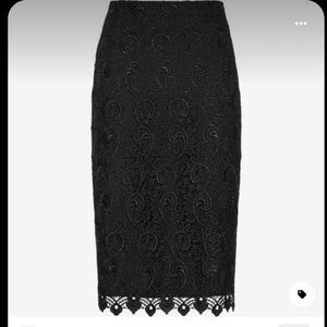 NWT Reiss Orta Lace Pencil Skirt size 10